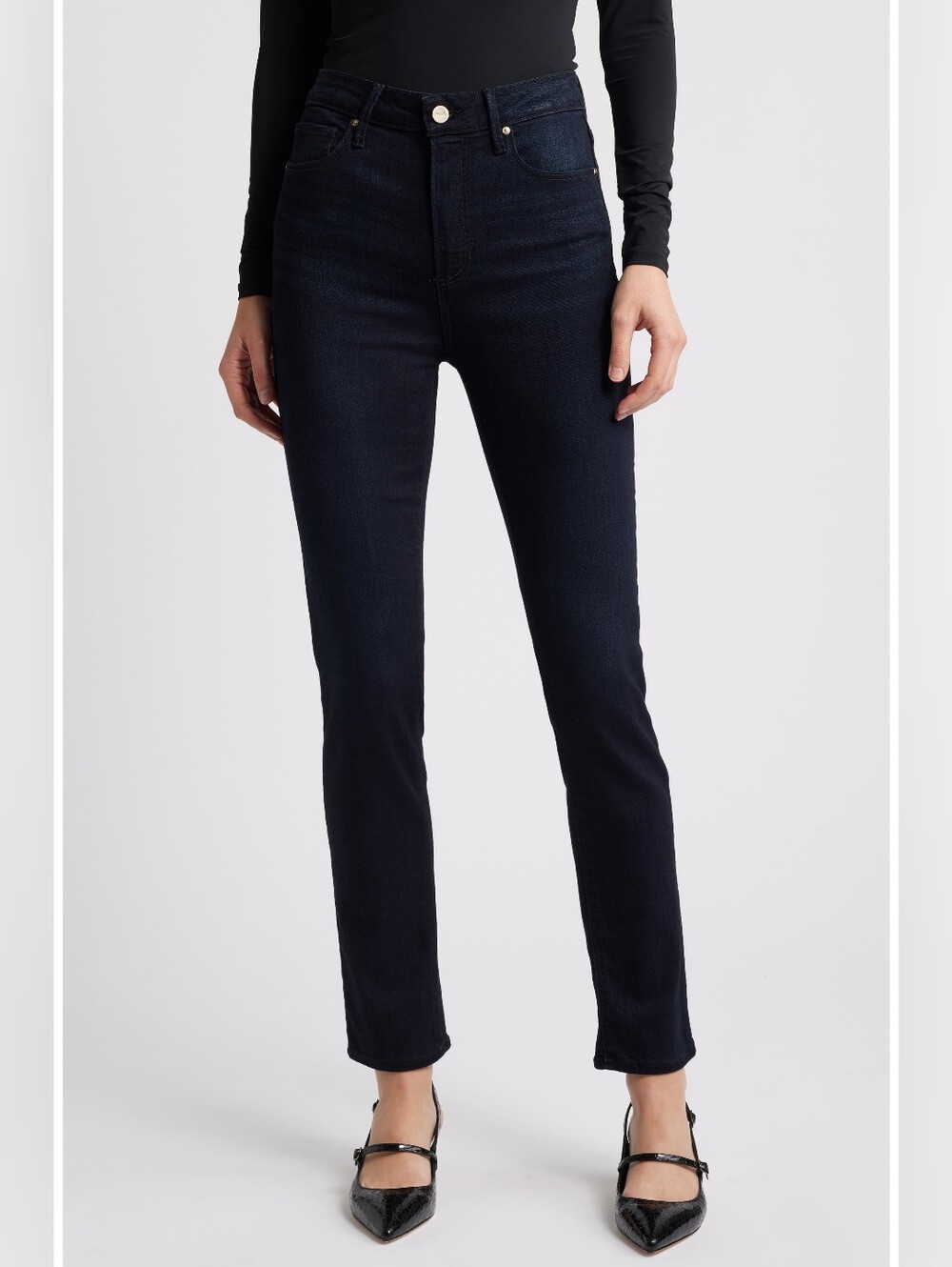 PAIGE Gemma Slim Cigarette Skinny Jean - Enchantress - Like New
